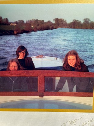 Wonderful weekend on the Thames with Rog - July 1974