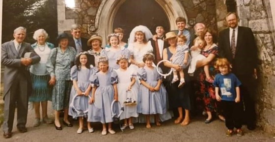 23rd July 1994, Ped & Jo's Wedding, St. Isan's Parish Church, Llanishen, Cardiff. I Love and miss you so much Nisi it really hurts xxxoooxxxx