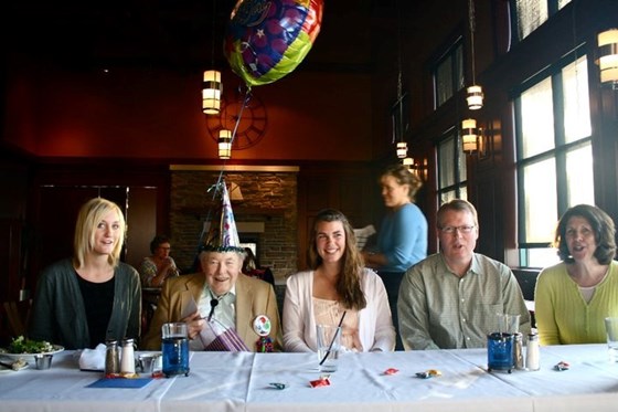 Celebrating 89 years, then blessed with two more!