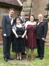 your loving daughters family on kevins wedding day xx