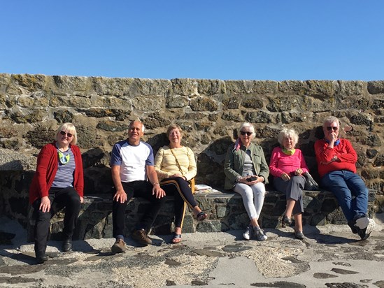 Happy family  days in Coverack! 