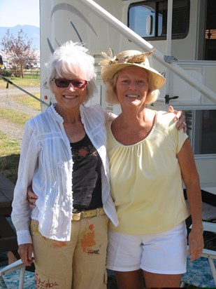 The "Hot Lake Hotties."  A 35 year journey of love, sharing, caring and fun,with Joanne Bauder