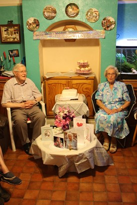 Audrey and Roy 65th Wedding Anniversary 2014