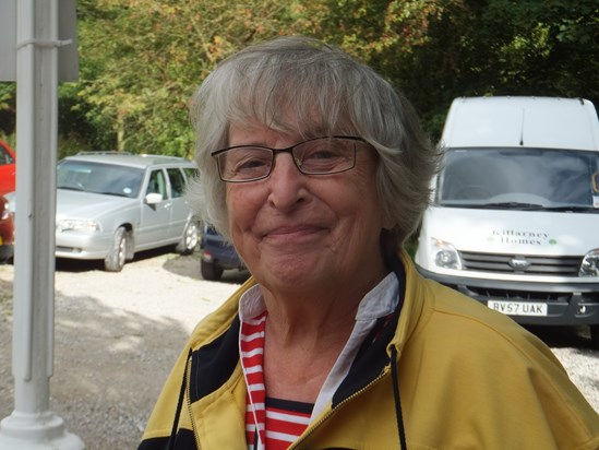 Ann at petanque