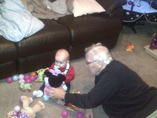 Grandad and Sofia 💖