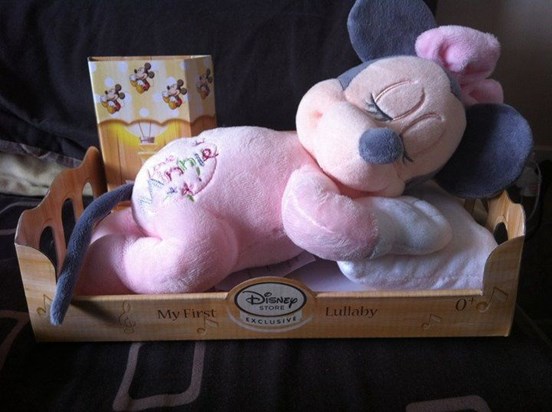 Daddy's Minnie Mouse Lullaby Toy He Bought You <3