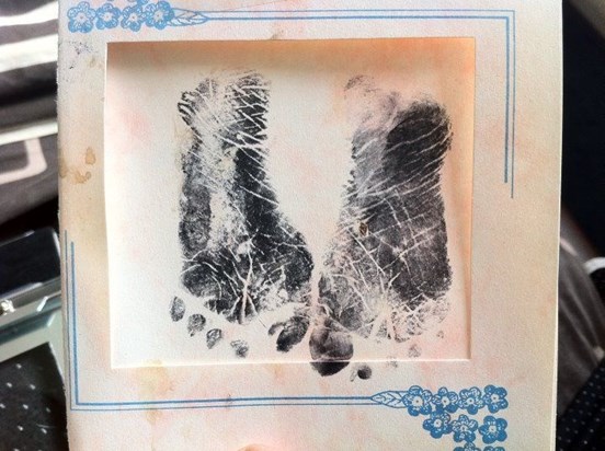 Baby Girl's Footprints <3