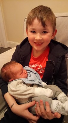 Our two beautiful grandsons Noah and our latest addition Jaxon born 10/03/2017