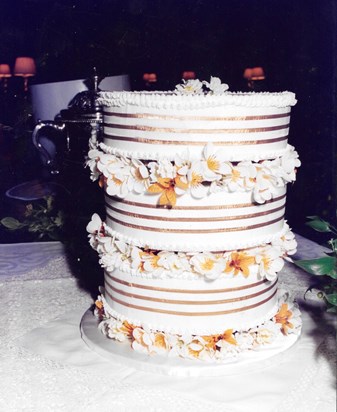 Wedding cake for Caspar & Laura