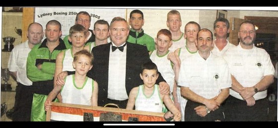 One of lydney’s best boxing coaches my dad 