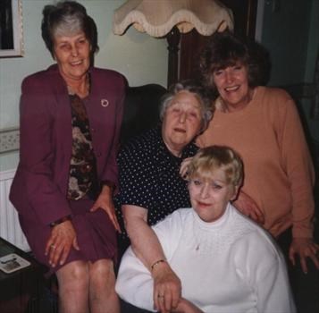 Mum with sisters Mary, Betty and June