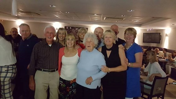 Steve and I met up with all the family for Tracey's 50th -  xxx