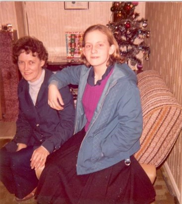 Me and mum in 1980