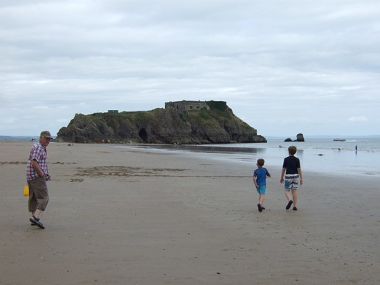 Tenby and dads 3/4s!