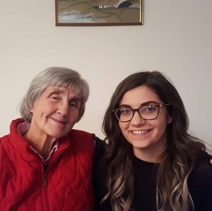Granny Susan with Natalie Cox (2017)