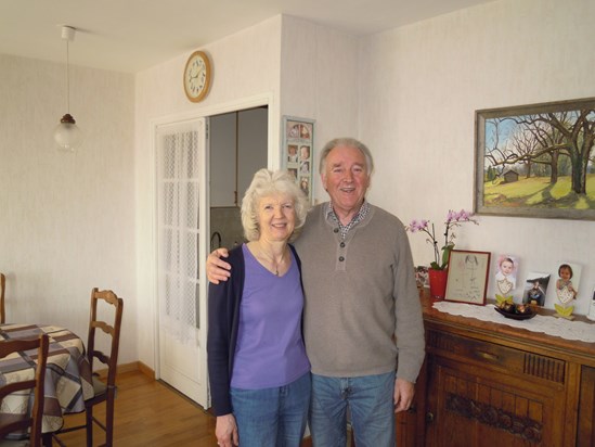 mars 2015 à Paris chez Ilka & Philippe - Philippa a beaucoup manqué à son église et ses amis en France. Nous étions contents chaque fois quand elle revenait nous voir et en particulier quand elle venait avec Bill.