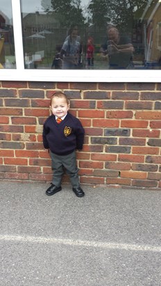First day at school x