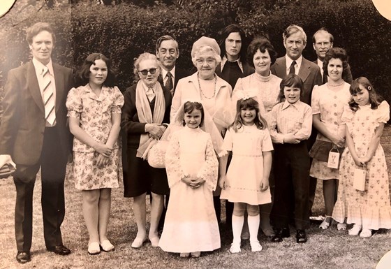 The Hill Family and Motley Family c. 1974