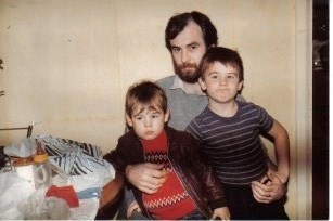 dad with his sons david and kevin 1985