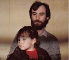 Dad and his youngest son david 1985