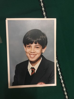 School photo - aged about 12