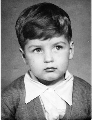 Ian as a child