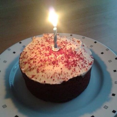 Celebrated your Birthday yesterday. Sorry for my potato camera (as you would say). Miss you! xxx