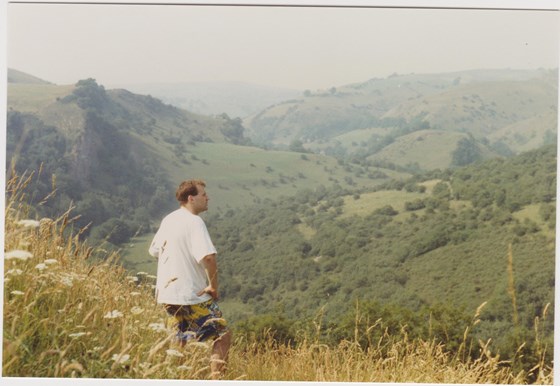 1989 Adrian taking time out to enjoy the view?