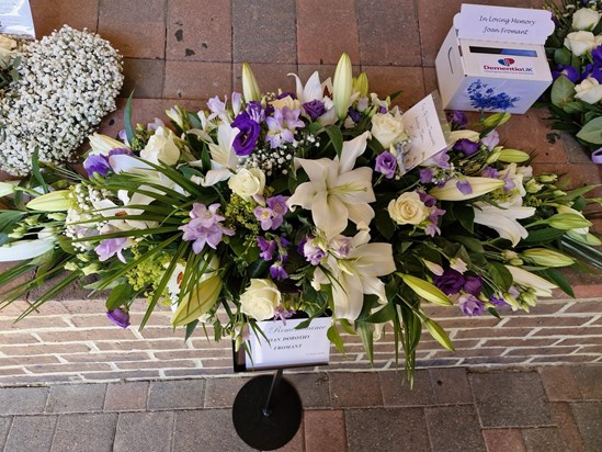 Flower tributes