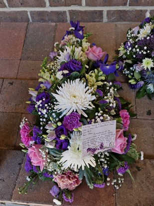 Flower tributes