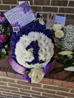 Flower tributes