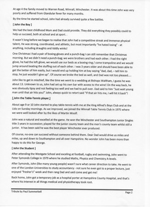 John Summerbell Trinute page 2 of 4 - download to read