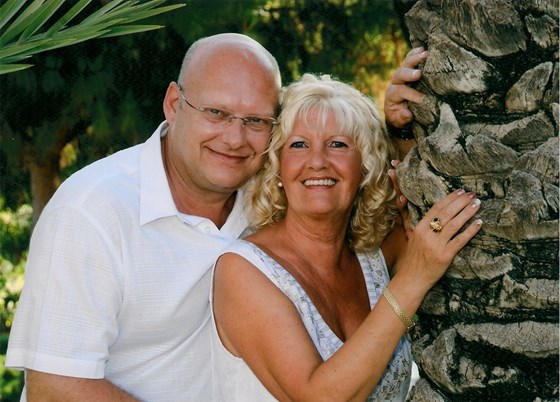 Me And My Gorgeous Wife San On Our 20th Anniversary 30.06.2009