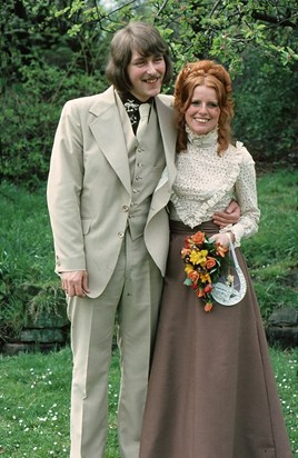 Just married - 5 May 1976