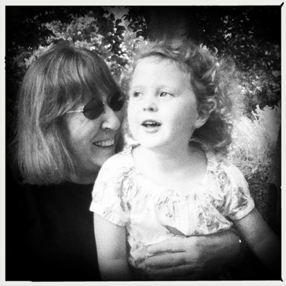 Beryl with Matilda at Nymans in 2011