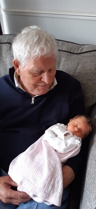 Meeting Gracie Mae, he could always bond instantly with his great grandchildren