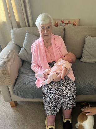 Nan with Willow 