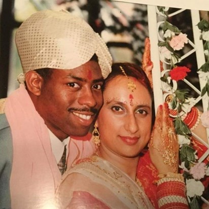 Ameeta and Lawrence -    Wedding - 4 July 1993