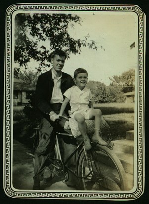 Bill and nephew Jim Wilson in the late 1930s