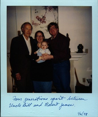 Visiting with Baby Robert Jan. 1998
