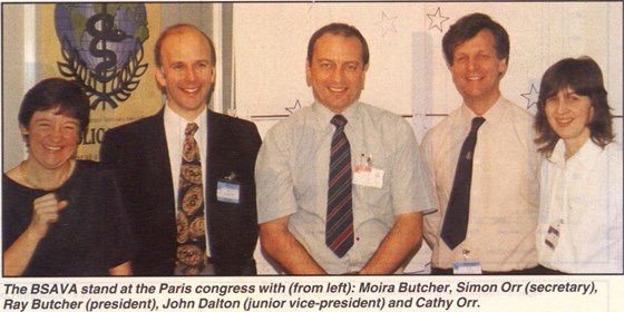 French Congress 1993 - Selling "une chaise" to a Frenchman - Happy days!