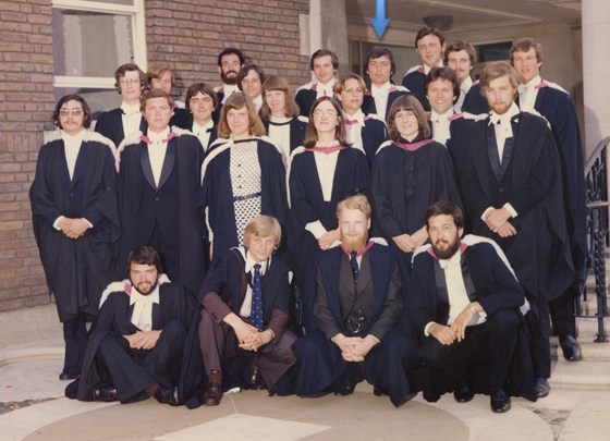The Class of 1976 - Graduation day
