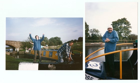 Iffy canal boat holiday 1995