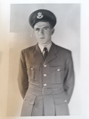As a new boy in uniform (1953)