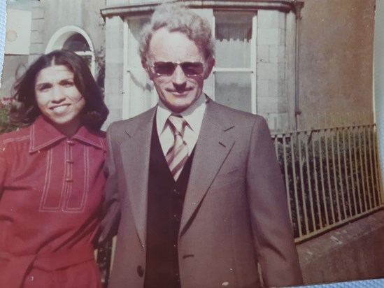 Mum & dad in Ireland during the 70s...