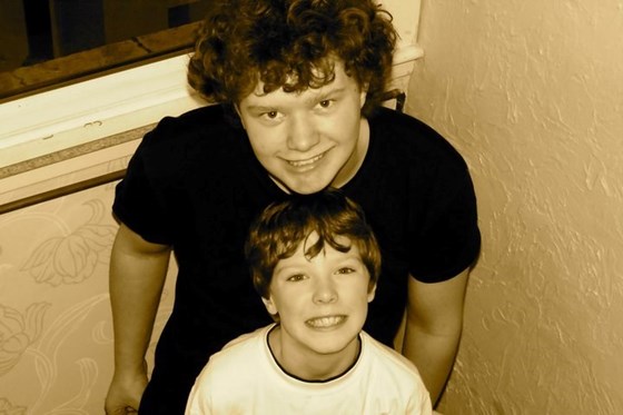 Ben and his brother Stephen