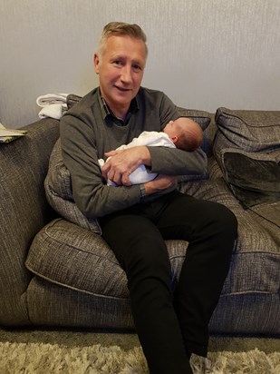 Proud grandad.