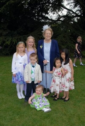 Paul & Debbie's Wedding - 2 May 2009 - with the Great Grandchildren