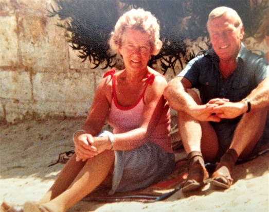 1979 - with Gerry in Majorca