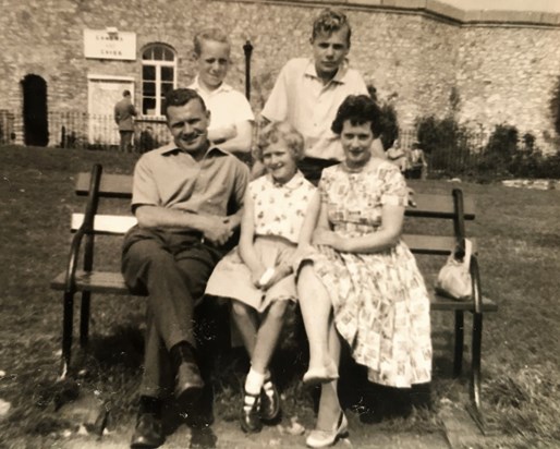 1960 in Bristol with Gerry, Denise, Peter & Geoff